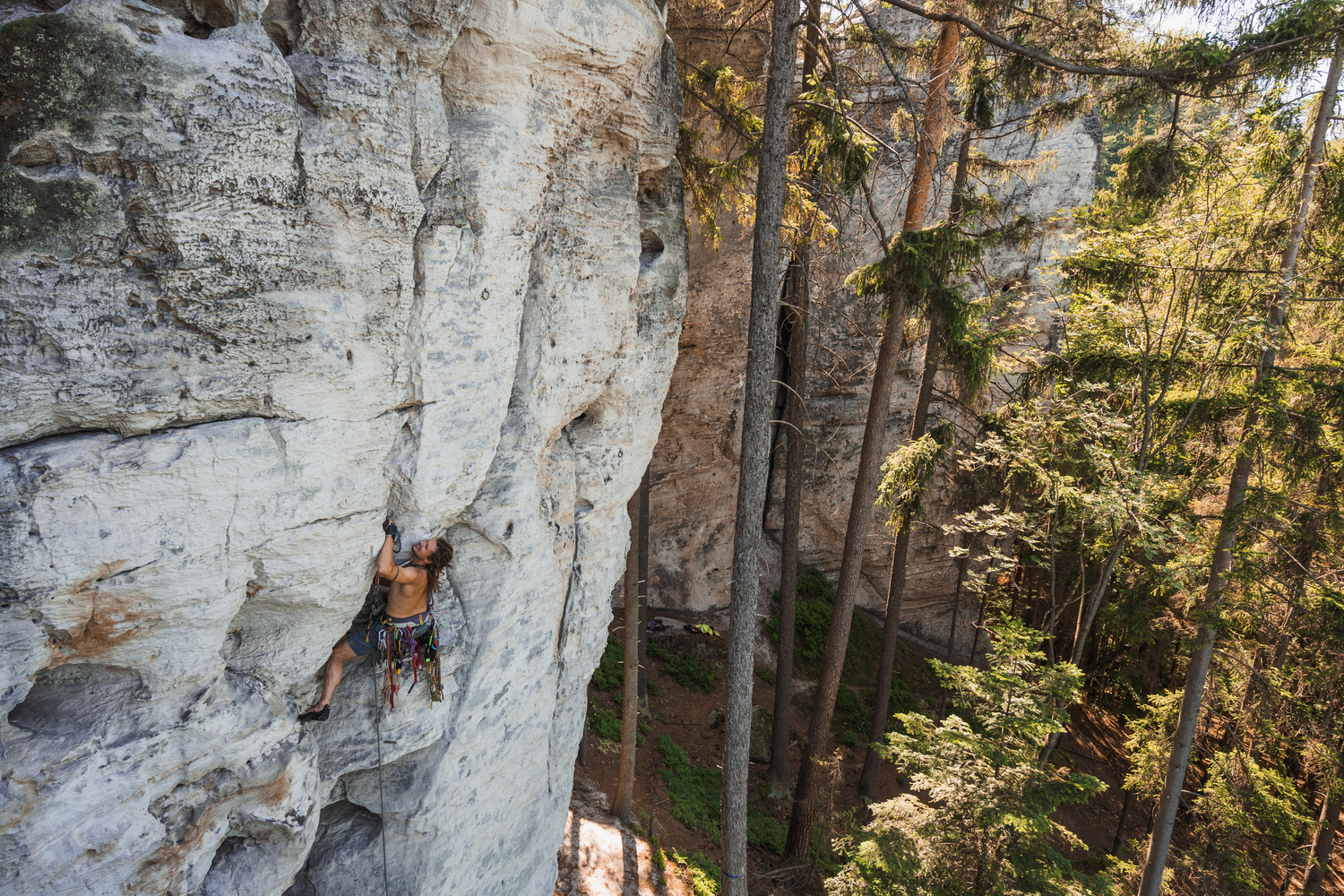 Rock climbing in the Czech Republic