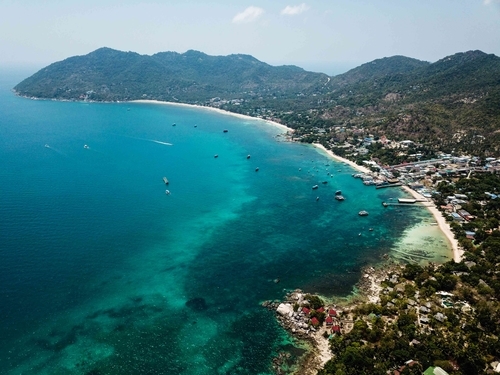The divers' island of Koh Tao in Thailand