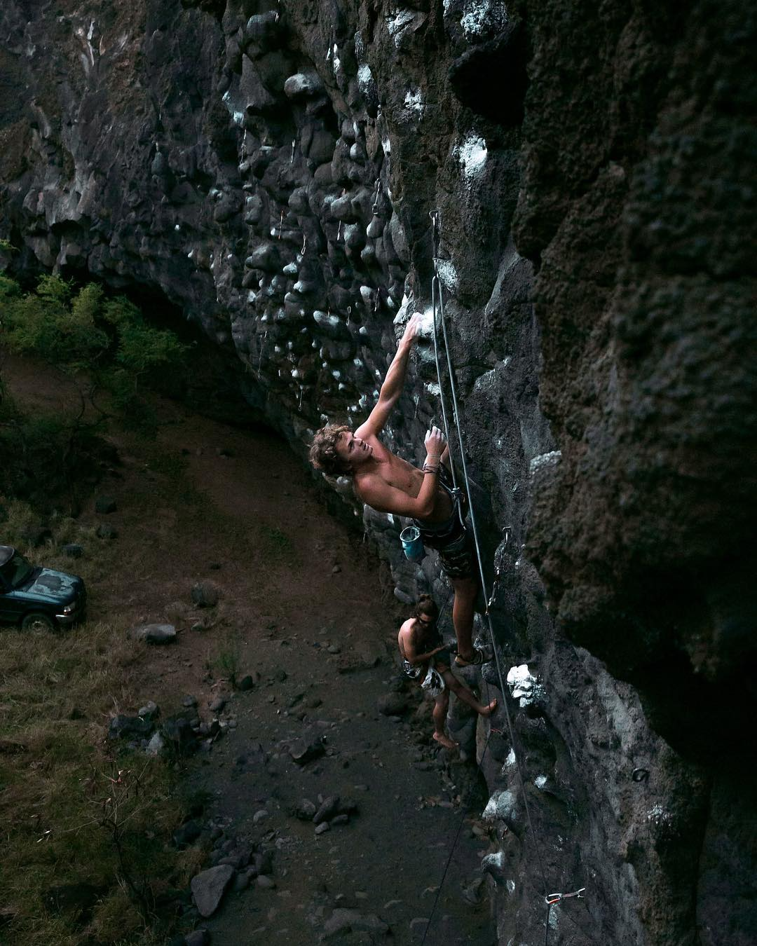 Sport climbing in Maui, Hawaii