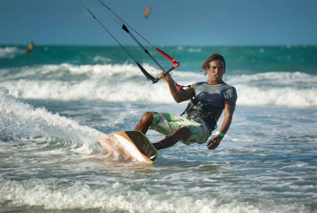 kite surfing in Sicily