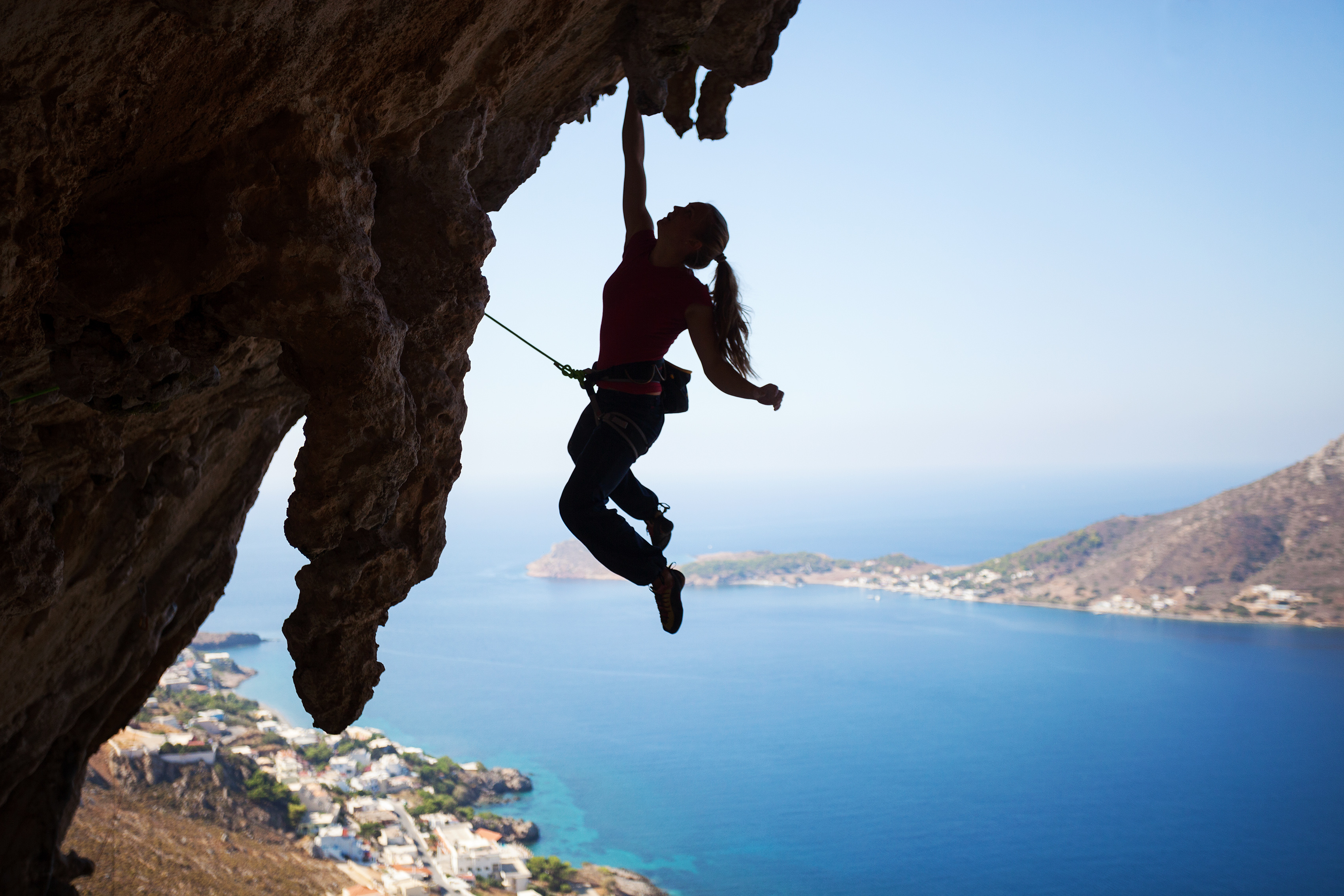 Sport climbing in Kalymnos